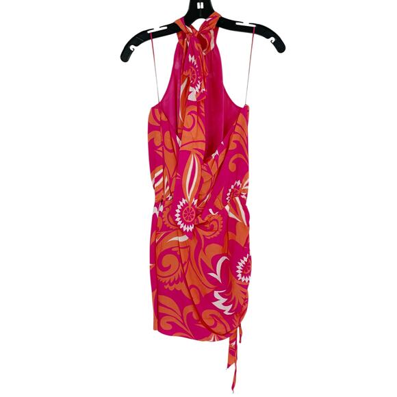 RAMY BROOK Dress NEW Size 00 Meena Mini Pink Print $445 - Picture 5 of 5